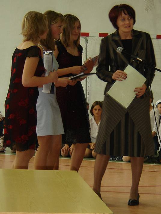 Oskara odbiera pani Ewa&nbsp;Wicik