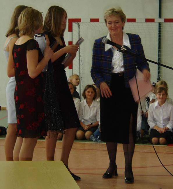 Oskara odebra�a pani Ewa&nbsp;W�grzecka