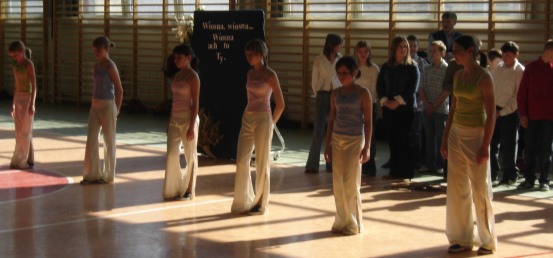 Uczniowie klasy Ic w&nbsp;cz�ci artystycznej